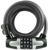 WordLock 4-Dial Combo Bike Lock, 12-mm x 6-ft