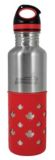 Broadstone Stainless Steel Silicone Water Bottle, 750 mL