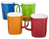 Melamine Mug Set, 4-pc