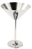 Stainless Steel Martini Glass