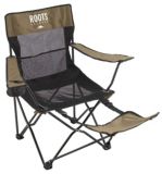 Fauteuil Roots avec repose-pied