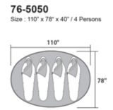 Broadstone Pop-Up Tent, 4-Person