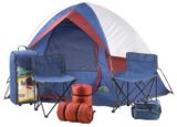 Ensemble de camping avec tente, 9 x 7 pi