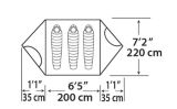 Outbound Backpack Tent, 3-Person