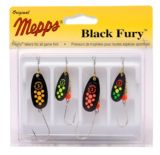 Mepps Black Furry Kit Siwash Fishing Lure Kit