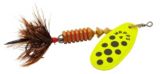 Mepps Comet Dressed Lure, Copper Chartreuse