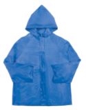 Ensemble de pluie �tanche en vinyle, bleu