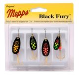 Mepps Black Fury Spinner Lure Kit, 4-Pk