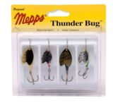 Mepps Thunder Bug Spinner Lure Kit, 4-Pk