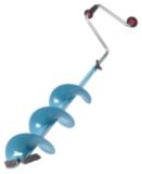 Normark 8-in Ice Auger with Telescopic Handle