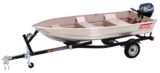 Bateau en aluminium � coque en V 12 pi Coleman