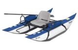 Roanoke Pontoon Boat with Oars, 8-ft