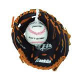 Franklin 9.5-in PVC Baseball Glove with Ball