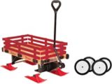 Wood Wagon and Sleigh