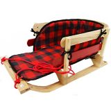 Tra�neau traditionnel pour b�b� avec tapis