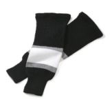 Black/Silver Hockey Socks