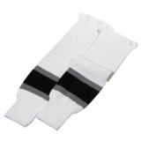 Bas de hockey, noir/gris