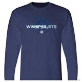 Blue Winnipeg Shirts Long Sleeve