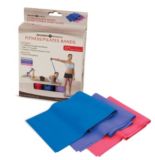 PurAthletics Pilates Bands, Set of 3