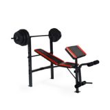 Apex Bench with 100-lb Weight Set