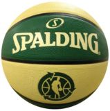 Spalding NBA Basketball, Green, Size 7