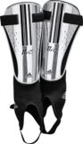 Prot�ge-tibias de soccer Adidas 11 Pro argent