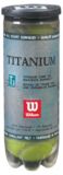 Balles de tennis Wilson Titanium, paq. 3 