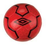 Ballon de soccer Umbro Veloce II, rouge/ombr�/blanc