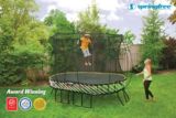 Springfree Trampoline 8 x 11-ft with Enclosure