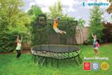 Springfree Trampoline 8 x 11-ft with Enclosure