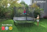 Springfree Trampoline 11 x 11-ft with Enclosure