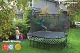 Springfree Trampoline 11 x 11-ft with Enclosure
