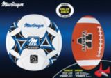 Macgregor Football and Soccer Ball Combo