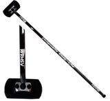 Asham Composite 1-1/8-in Broom with Rectan...