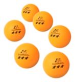 Table Tennis 3-star Balls, 6-pk