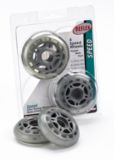 Speed Replacement Inline Skate Wheels Combo, 4-pk