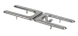 Fiesta Stainless Steel Burner, Large H