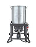 Friteuse � dinde en aluminium, 36�ptes
