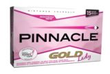 Pinnacle Lady Pink Golf Balls, 15-Pk