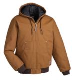 Men's WorkKing Bomber Duck Jacket with...