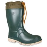 Mens and Boys Insulated Rubber Boot, Green