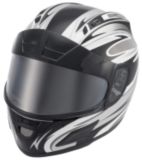 Fuel Full-face Snowmobile Helmet, Silver