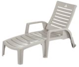 Resin Lounge Chair, Mocha