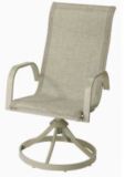 Swivel Steel Chair, Sandstone Collection