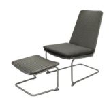 Umbra Loft 2-Piece Lounger and Foot Rest Set