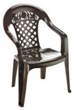 Plastic Patio Chair, Earth