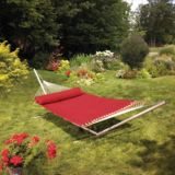 Basketweave Hammock, Red
