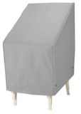 Stackable Patio Chair Cover, Grey