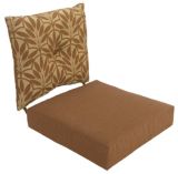Terrace Deep Seat Patio Chair Cushion, Bro...