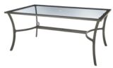 Luca Collection Glass Patio Dining Table